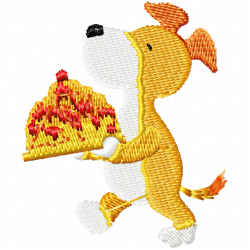 Dogs Embroidery Design 11